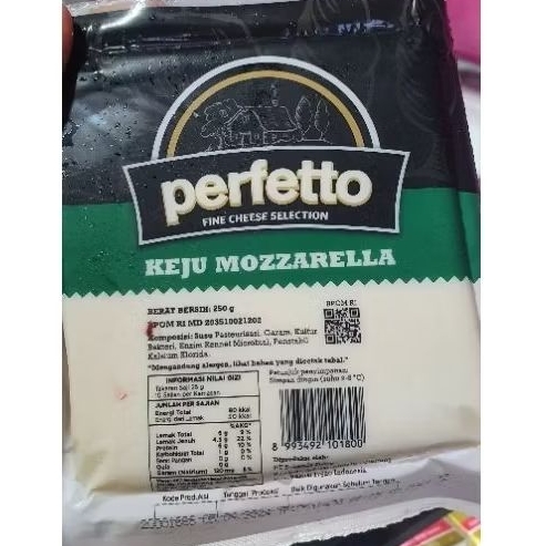 

Keju mozzarella perfetto 250g