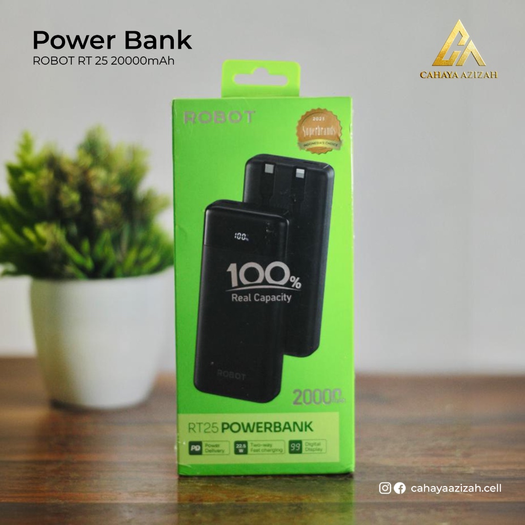 POWER BANK ROBOT 20000 MAH RT25