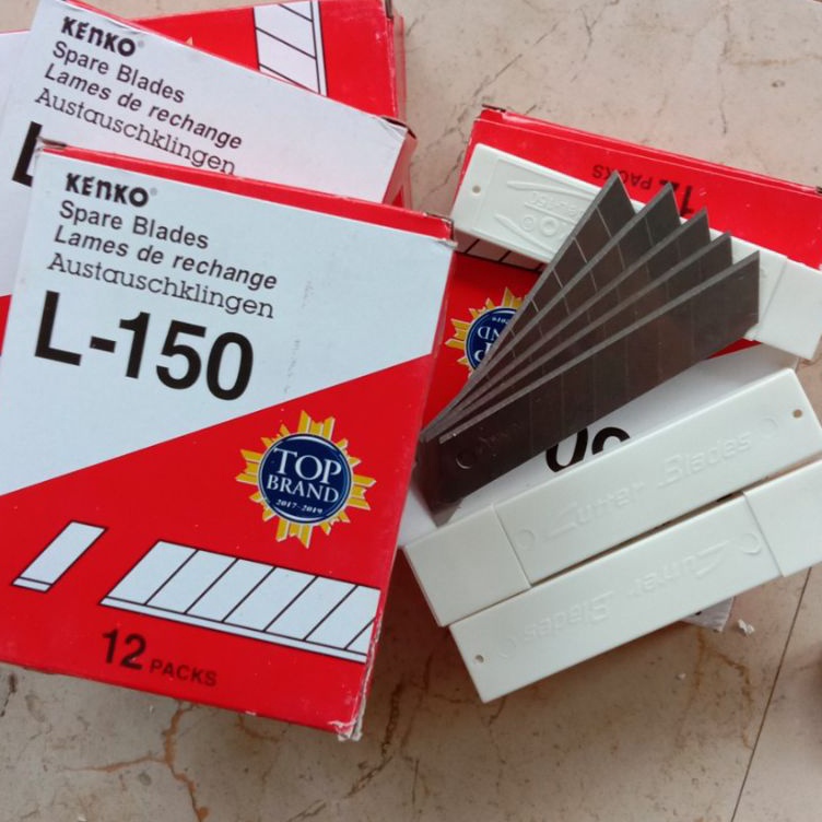 

Baru Berkualitas isi cutter L15 kenkobladeRefill1pack
