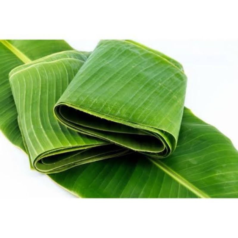 

banana leaf daun pisang