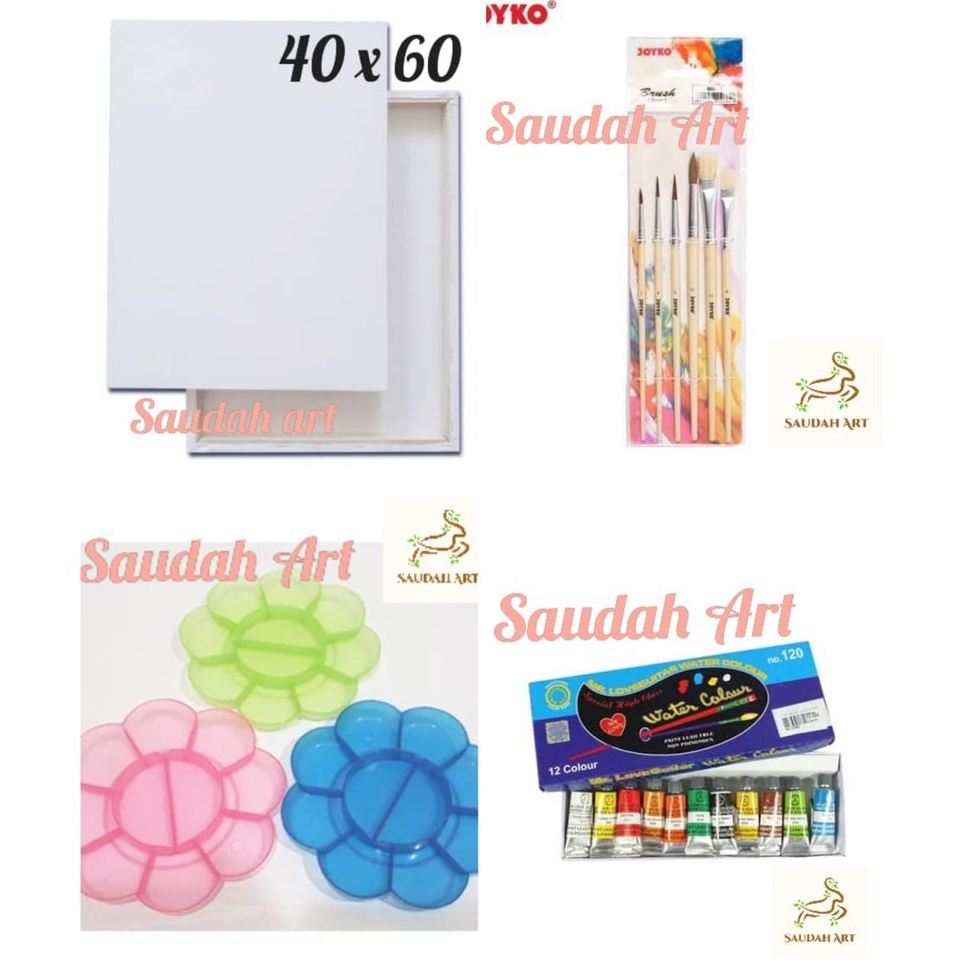 

Super Premium Paket Kanvas Lukis kanvas 4x6kuaspaletcat air