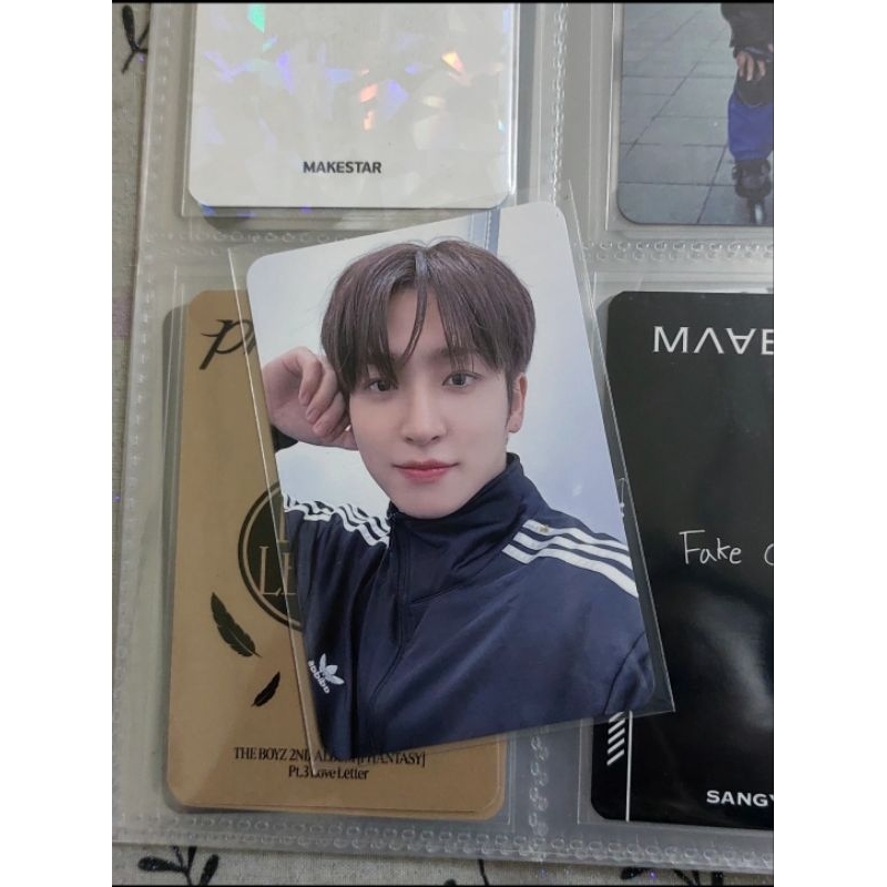 THE BOYZ PHOTOCARD PC SANGYEON LEE SANGYEON
