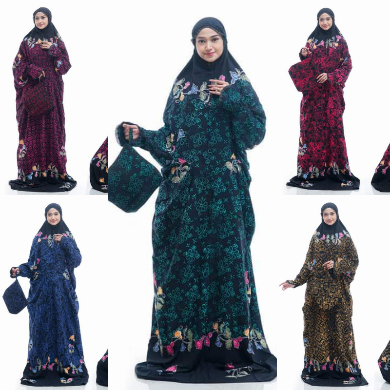 BEST SELLER MUKENA BATIK DEWASA - MUKENA DEWASA JUMBO - MUKENA RAYON SAMITEX TERMURAH