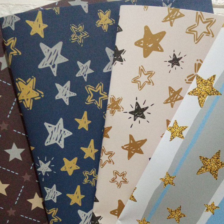 

Beli A5 SIDU 1Pcs Sampul Buku Motif STAR Sampul Buku Aestetik Samp Buku Lucu Sampul Buku Anak