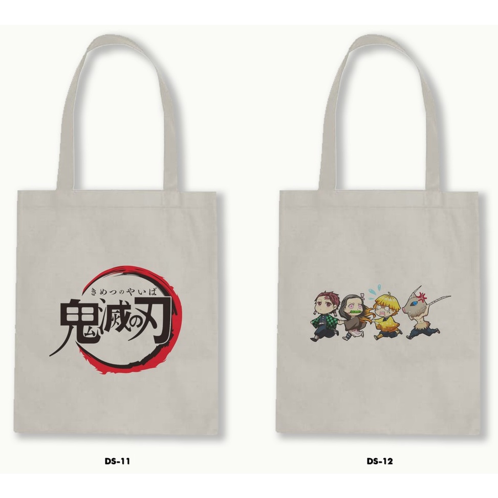 Terbagus TOTE BAG RESLETING  ANIME DEMON SLAYER 1