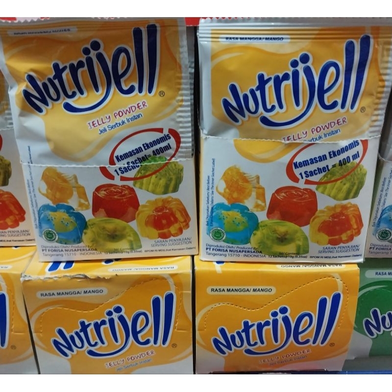 

NUTRIJEL 10GRAM RASA MELON & MANGGA KEMASAN EKONOMIS