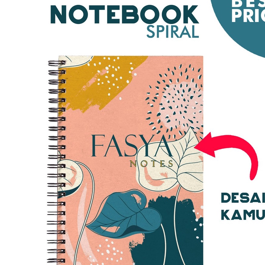 

KI3 NOTEBOOK HARDCOVER JILID SPIRAL CUSTOM DESAIN COVER BUKU TULIS DAN BUKU AGENDA CUSTOM