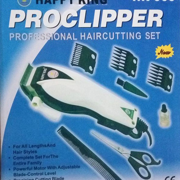 Free Delivery  Alat Cukur Rambut Elektrik Happy King HK9  Mesin Cukur Rambut HappyKing  Alat Cukur B