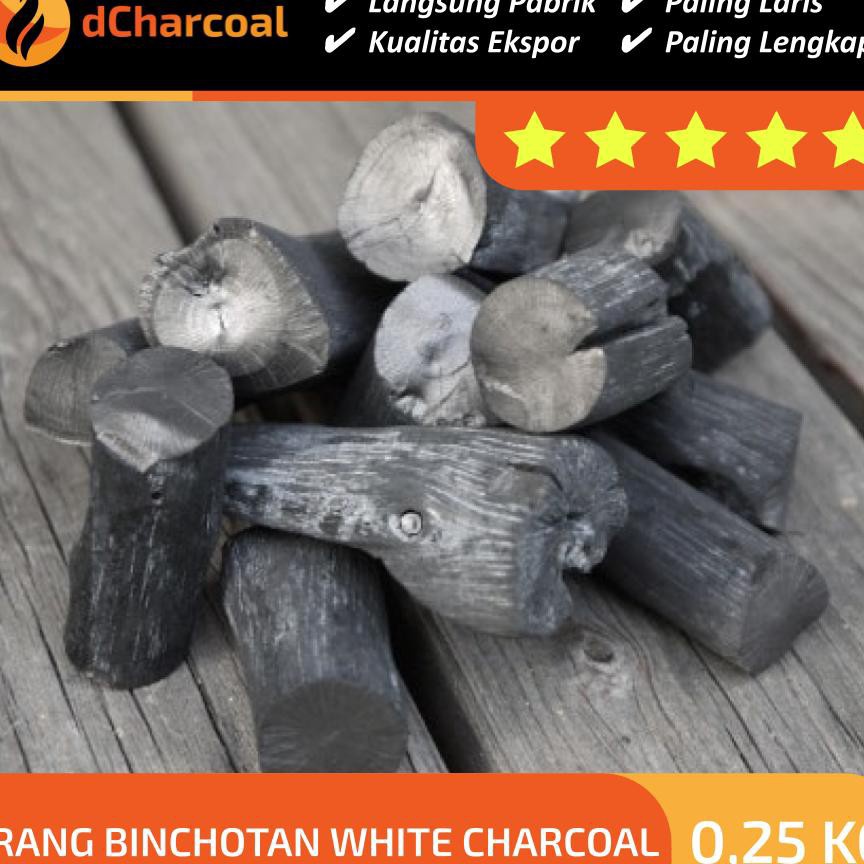BELI Arang Kayu Putih Binchotan Kalimantan White Charcoal BBQ