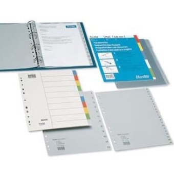 

Kilat Bantex Maxi Divider Index PP A4Pembatas BinderPenyekat Ordner