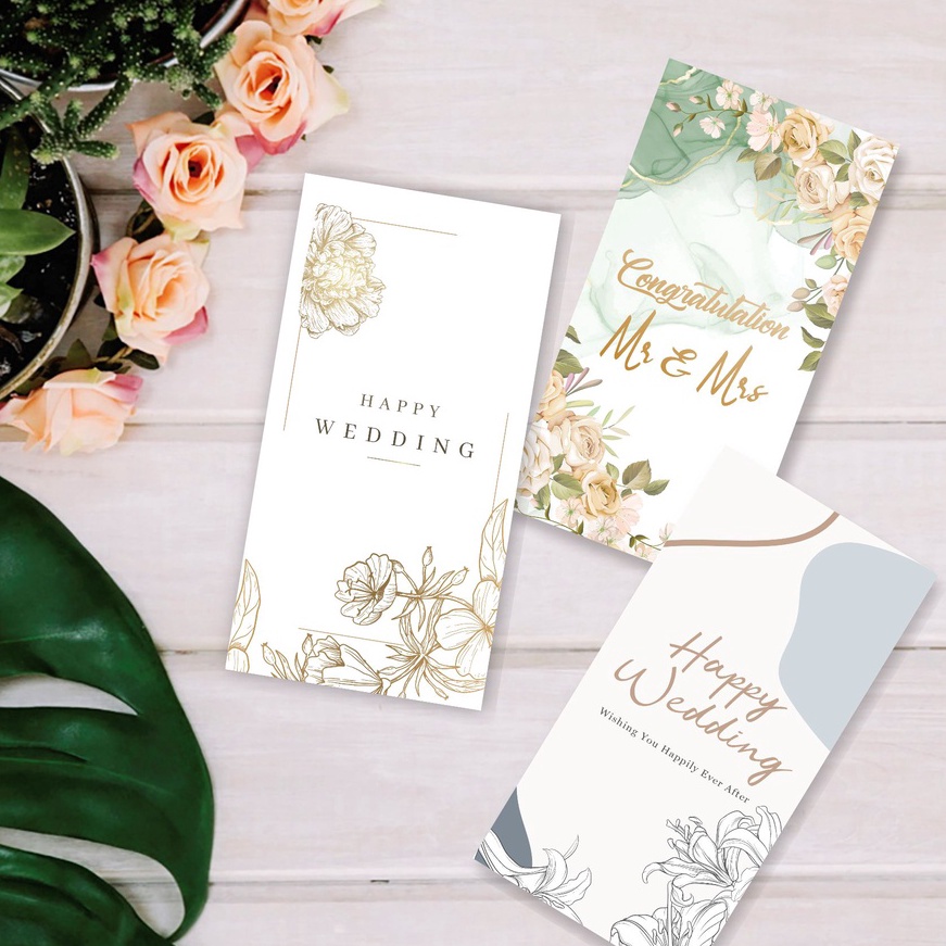 

FG2 Amplop Wedding Angpao Pernikahan Amplop Hadiah Nikah Wedding Gift