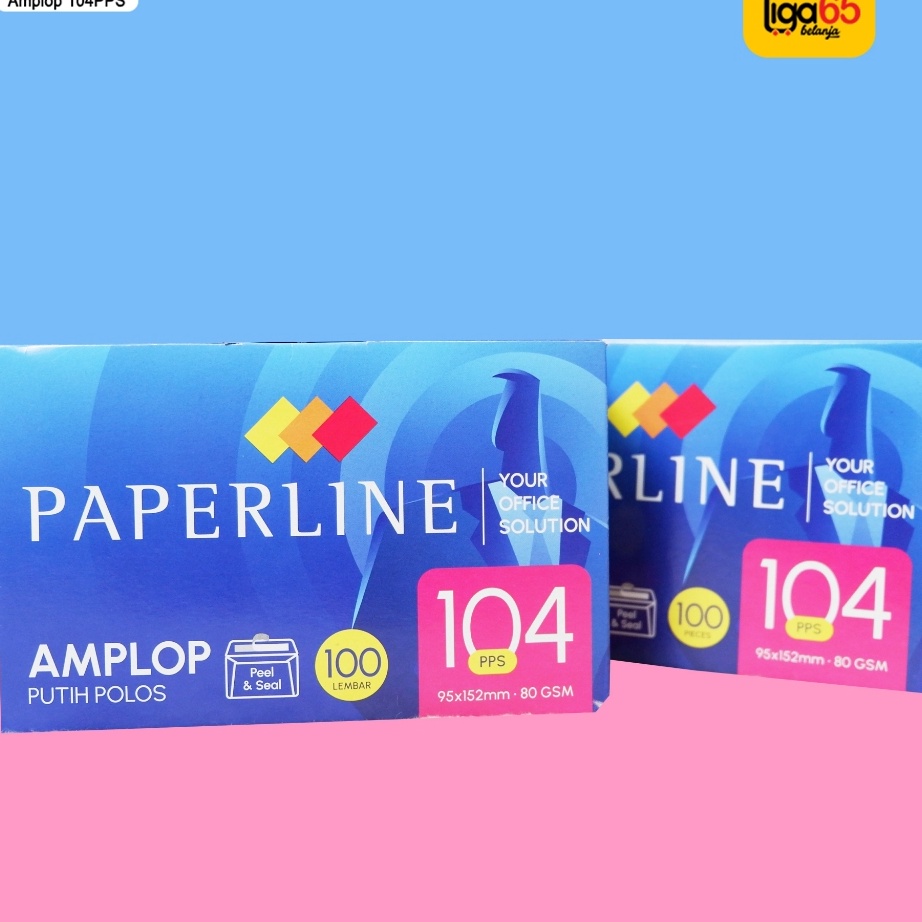 

HJ6 Amplop DL Putih Polos PAPER14 isi 1 95 x 152 mm 8 Gram Gsm