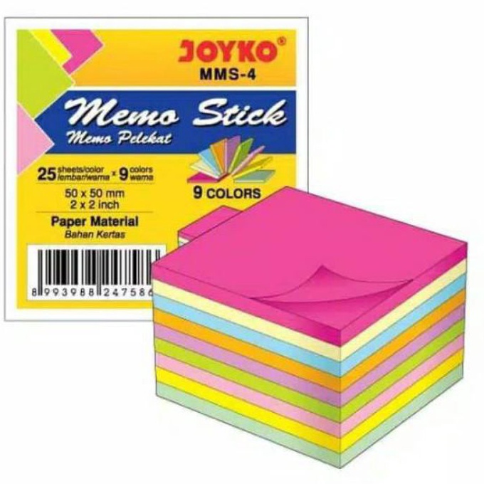 

HJ6 Sticky Note Memo Tempel Joyko MMS4