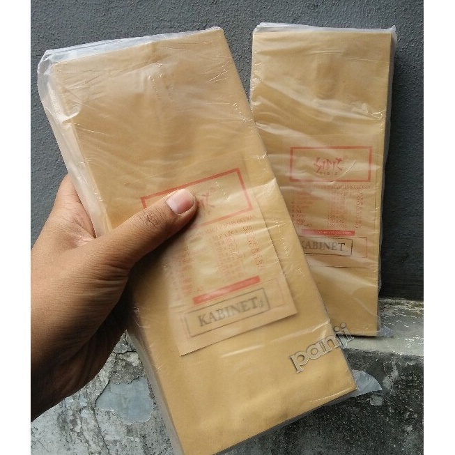 

KF7 Amplop coklat ukuran kabinet 1 pack isi 1 pcs