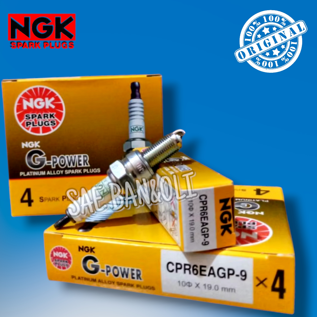 BUSI MOTOR NGK CPR6EAGP-9 busi G-Power original