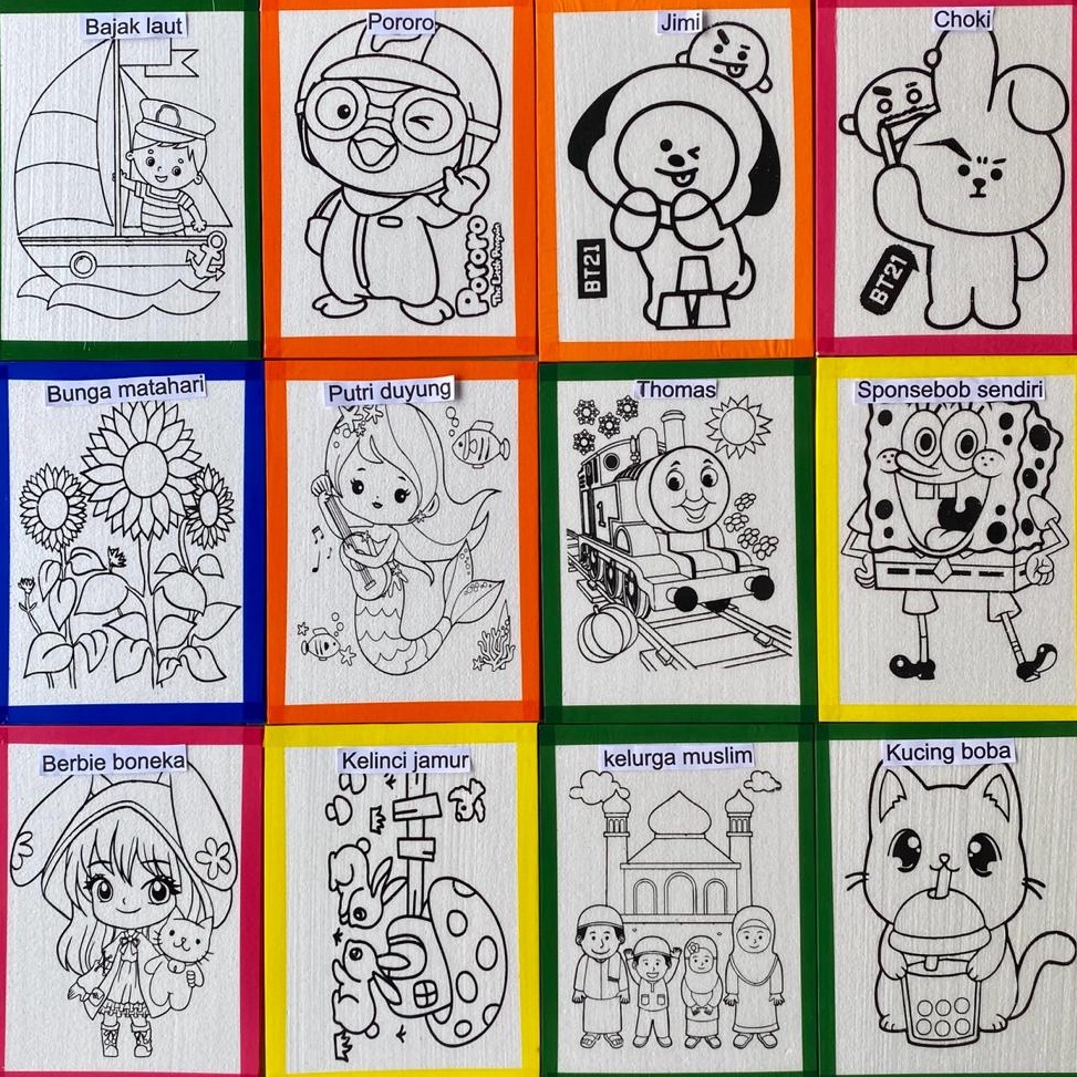 

Gratis Packing Paket 5 styrofoam lukis list lakbangabus lukis ukuran 3x 4