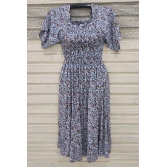 HOME DRESS DASTER RAYON PREMIUM MODEL SMOKE / KERUT DADA