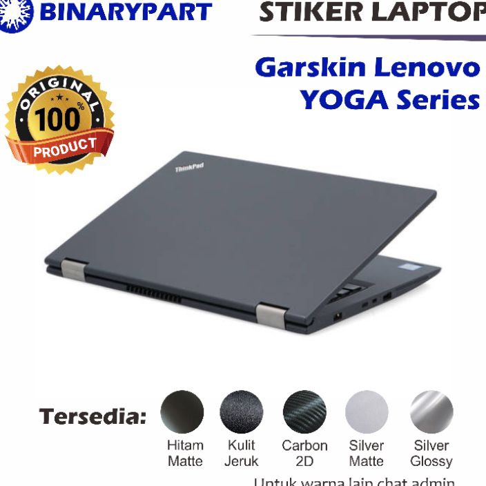 TREND PRODUCT GARSKIN LAPTOP LENOVO THINKPAD YOGA SERIES  Stiker Laptop Lenovo Thinkpad Seri Yoga