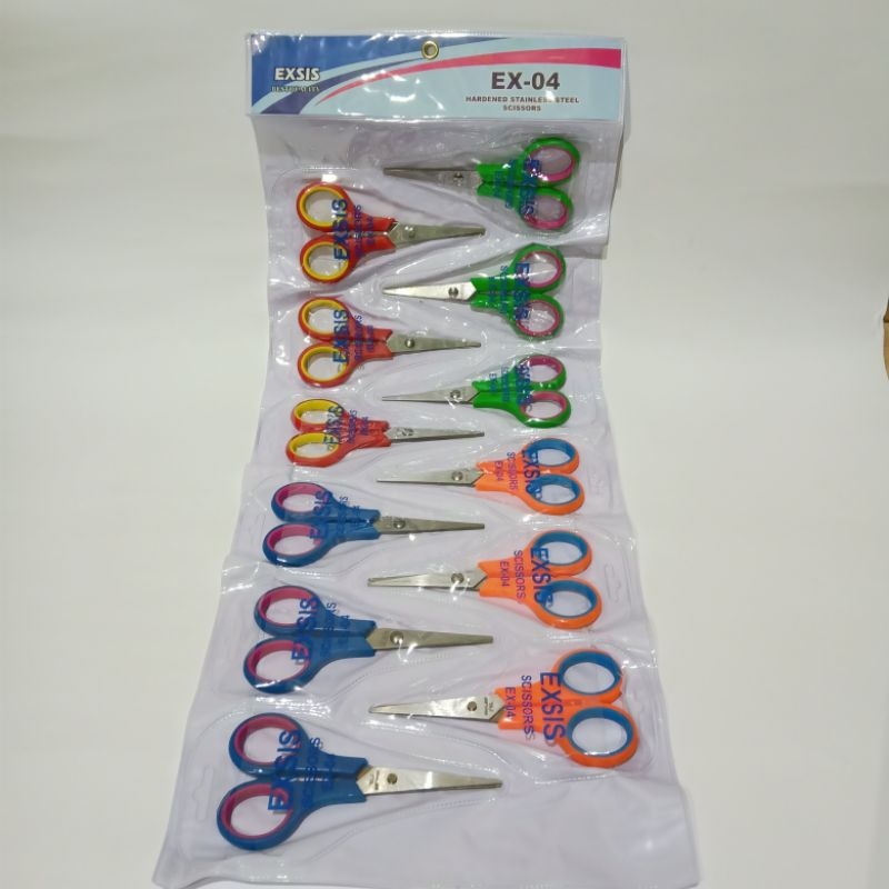 

SATU RENTENG GUNTING ESTIKA WARNA WARNI GUNTING SERBAGUNA KECIL ISI 12PCS