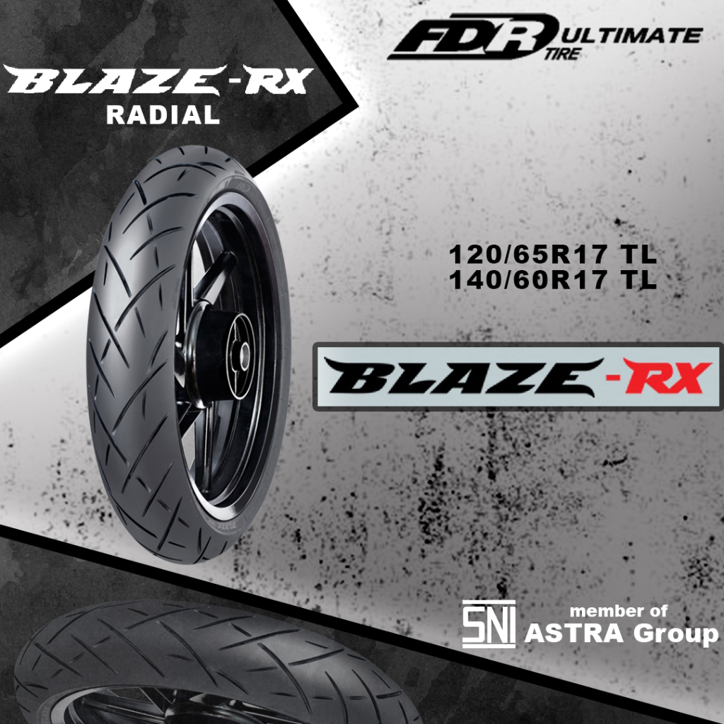 BAN FDR BLAZE RX RING 17 TUBELESS (TL)