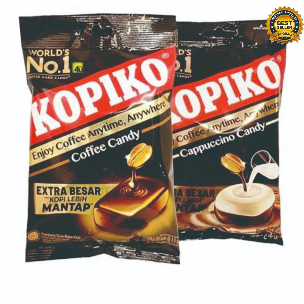 

PERMEN KOPIKO COFFE CANDY BERAT 150 G / Permen Kopiko Coffee Candy isi 50 pcs