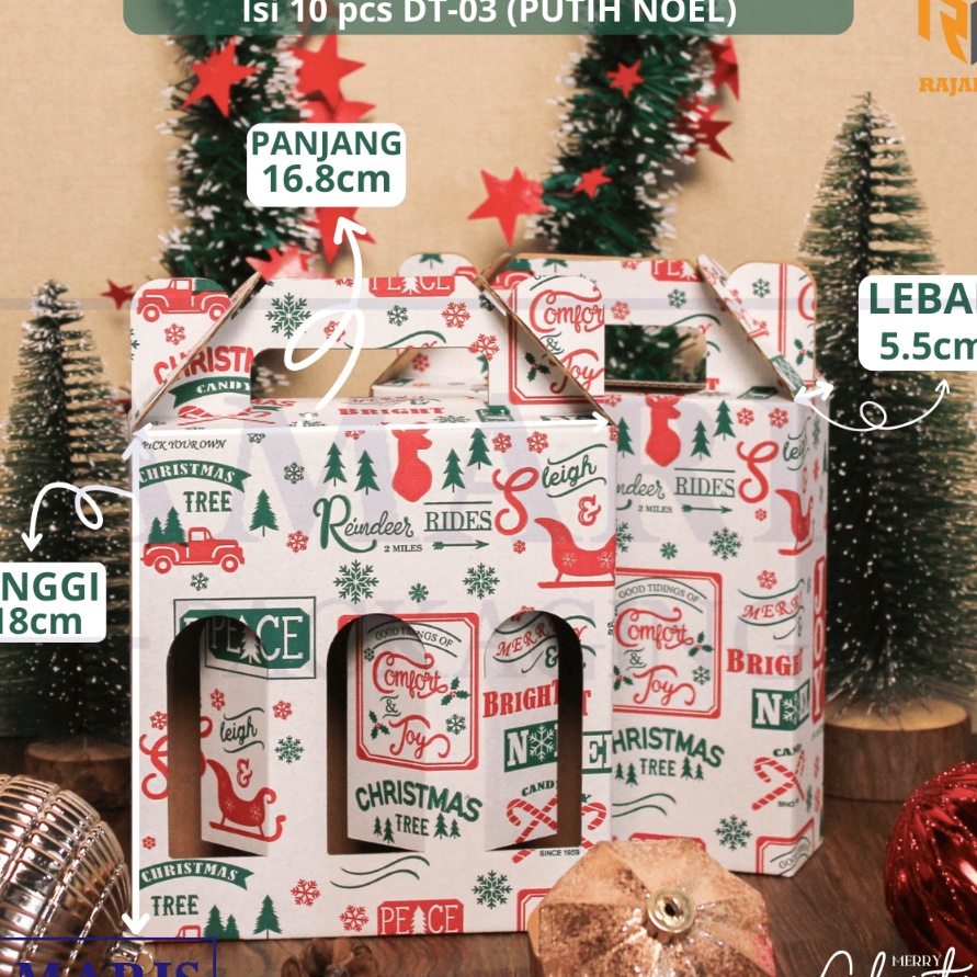 

MURAH DT3 Kardus Die Cut Tas Jinjing Botol 25ml x 3 Isi 1 Pcs Amaris Packaging