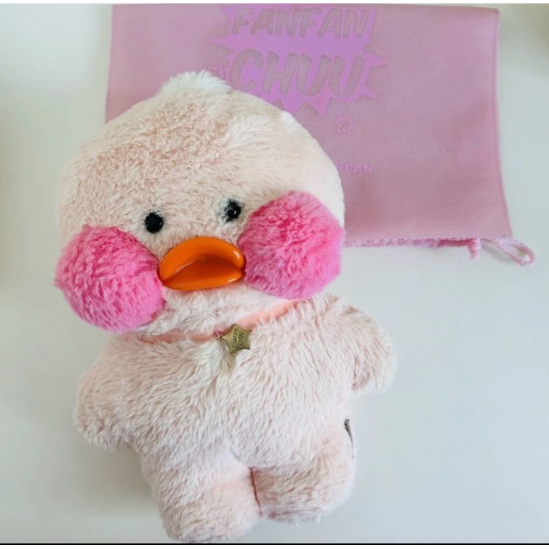 fanfan chuu duck original doll plush boneka bebek Korea cafe mimi