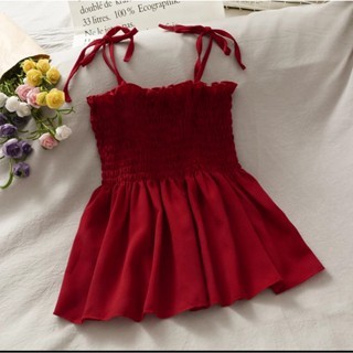 Kemben kerut karet tali korean style