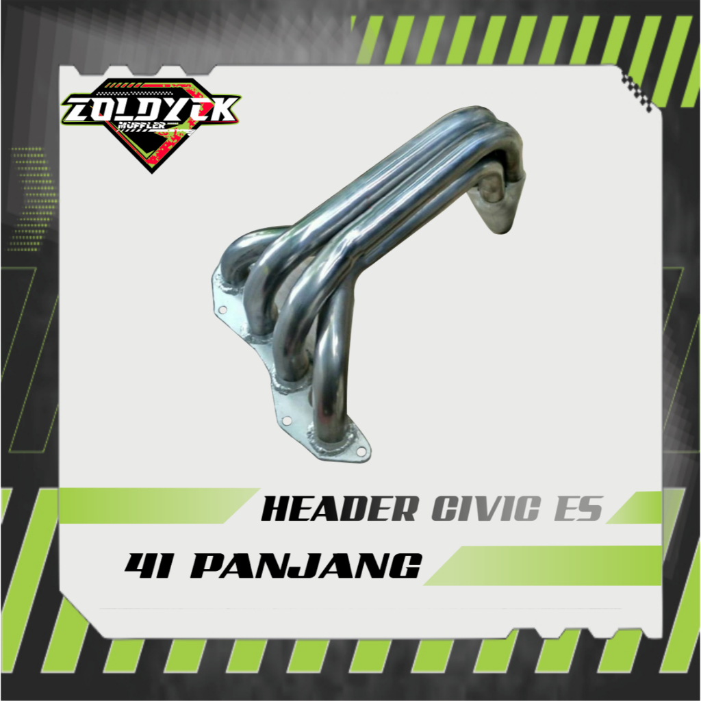 HEADER HONDA CIVIC ES - HONDA STREAM TIPE 4-1 PANJANG