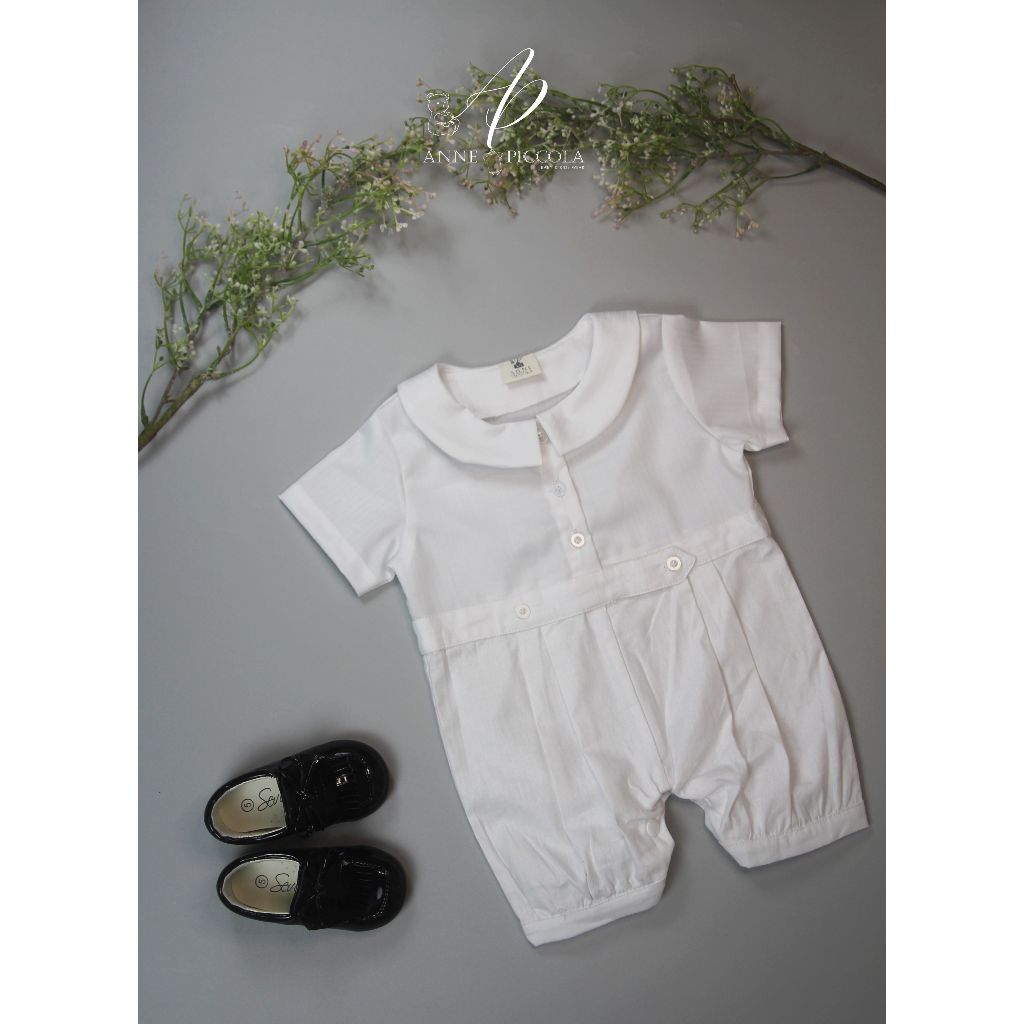 ANNE PICCOLA - LUCAS WHITE ROMPER
