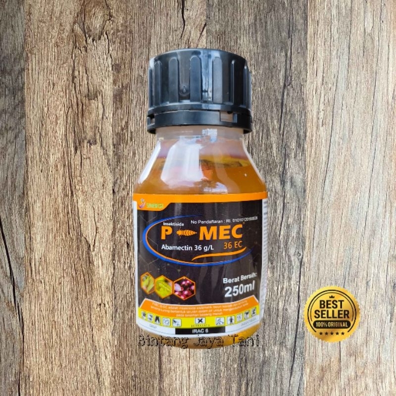 INSEKTISIDA PMEC 36 EC ISI 250 ML / ABAMECTIN MURNI 36 g/L / Insektisida Pembasmi Kutu Daun, Hama th