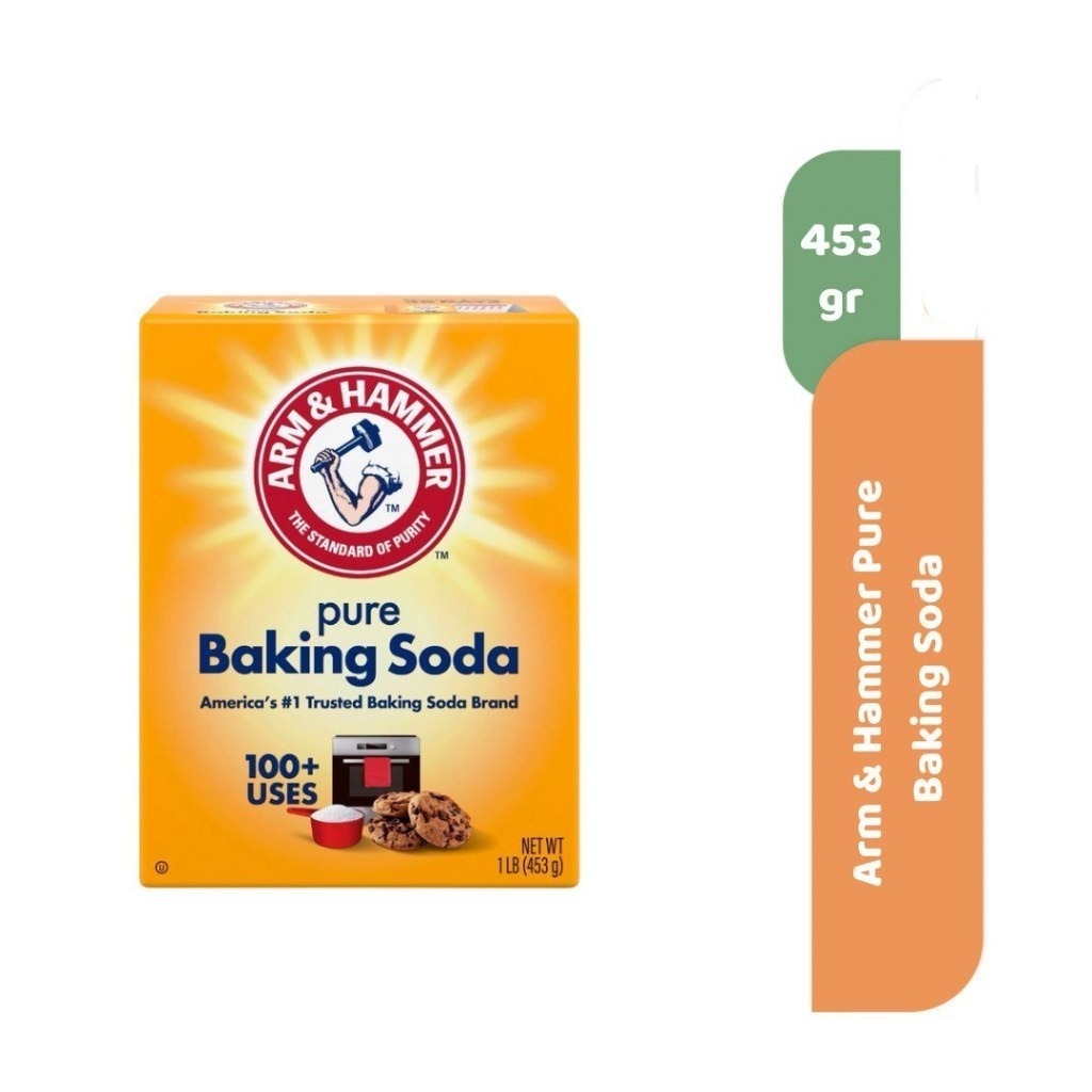 

ARM & HAMMER 453GR BAKING SODA AMAN UNTUK MAKANAN, BUAH & ALAT2 RUMAH TANGGA