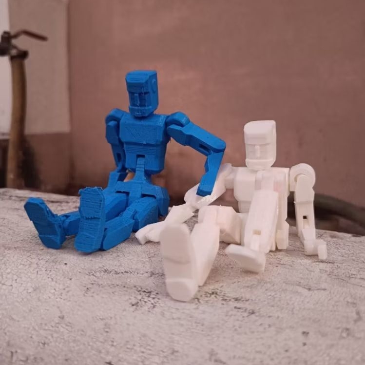 MAINAN ACTION FIGURE ROBOT ARTIKULASI 15CM