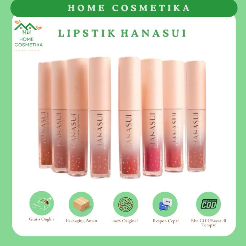 HANASUI LIP CREAM MATTEDORABLE / LIP CREAM HANASUI BEST SELLER PEROMBREAN