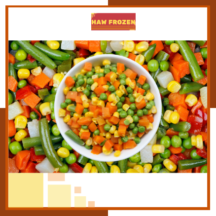 

Mix Vegetables - Sayuran Potong Frozen 1 Kg