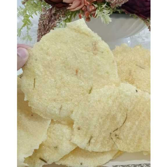 

PREMIUM QUALITY Opak Singkong Jumbo Mentah Kerupuk Singkong Gropak Banyumas