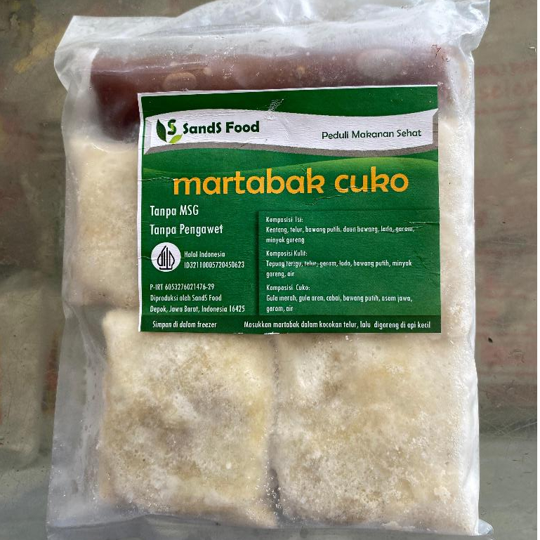 

SANDS FOOD MARTABAK CUKO ISI 4