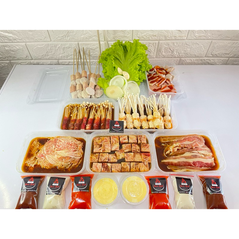 

PAKET BEEF PREMIUM C + ENOKI ROLLS || PAKET BBQ || PAKET GRILL