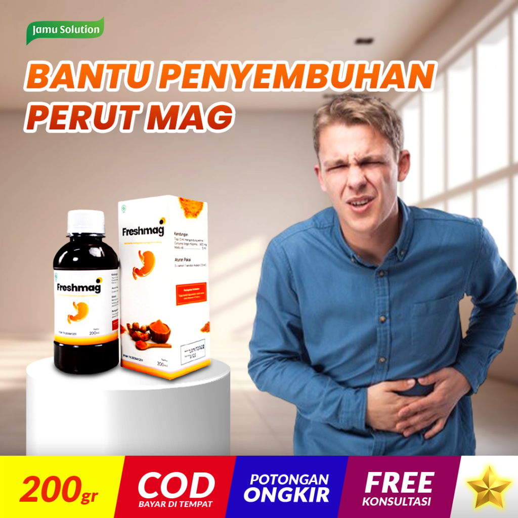 

Madu Herbal Alami FRESHMAG Obat Ampuh Atasi Perut Magh