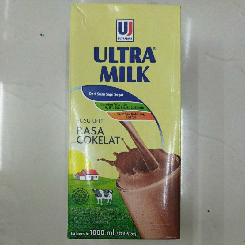 

Ultra Milk susu uht coklat 1000 ml