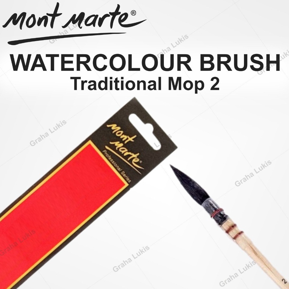 

KODE P24X Mont Marte Waterlour Traditional Mop 2