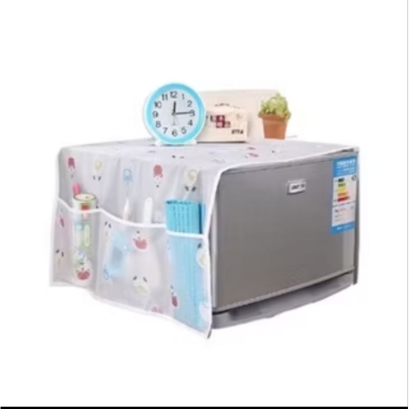 Alas Kulkas / cover kulkas / Taplak kulkas / Penutup Cover KULKAS