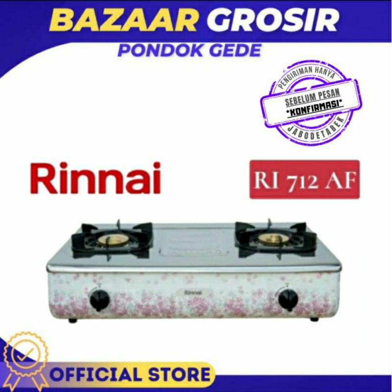 RINNAI KOMPOR GAS JUMBO RI712AF / RI-712AF