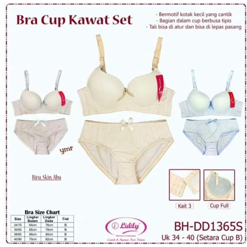 DWB-LYD BH SET 1365/BH SET/BH SATU SET CELANA DALAM