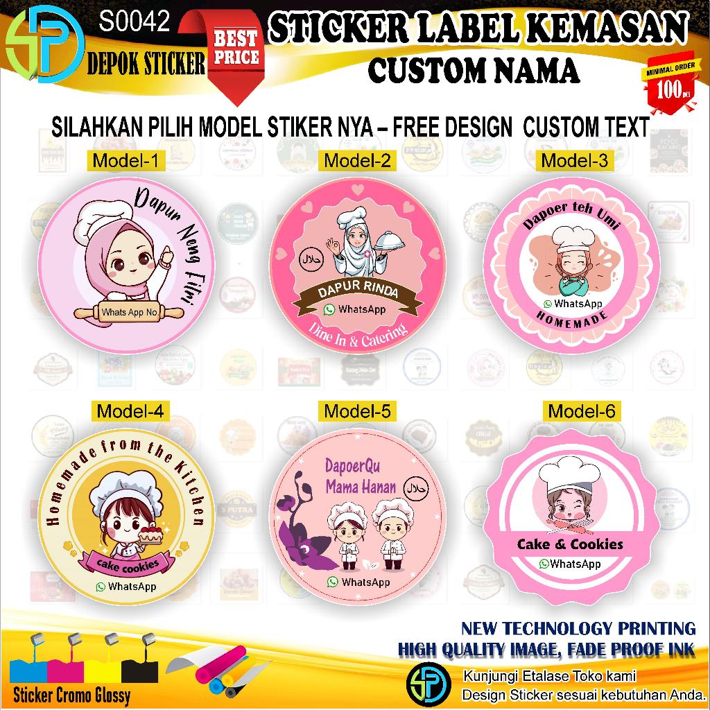 

CETAK STIKER LABEL PRODUK CUSTOM ORDER