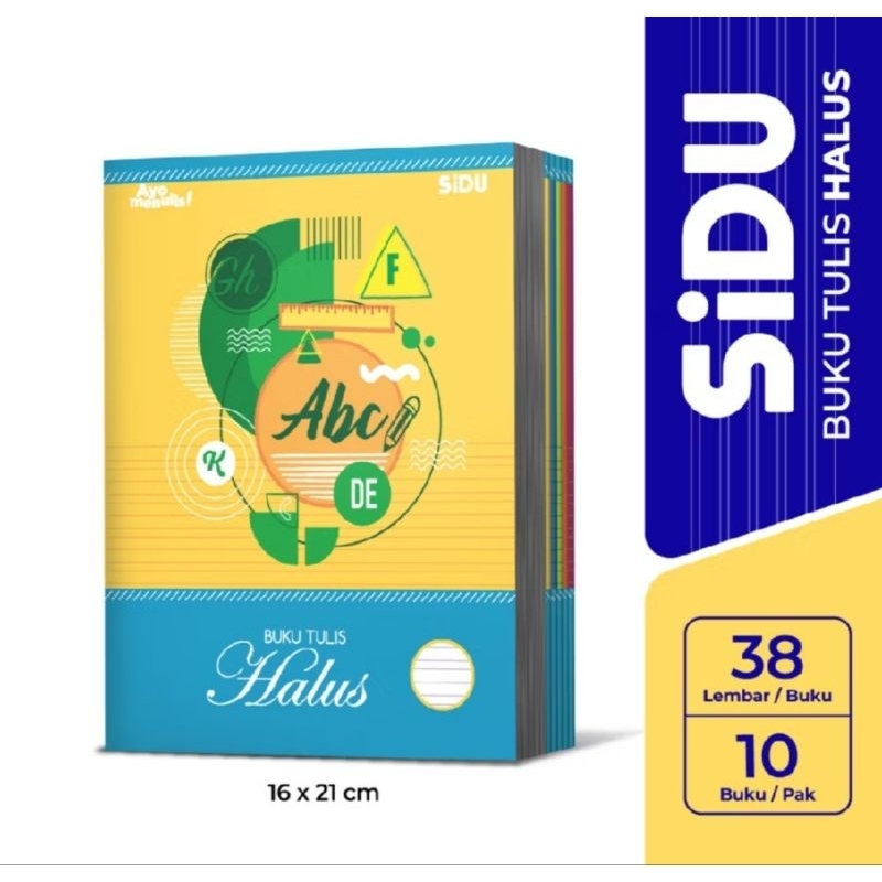 

buku tulis HALUS SIDU isi 38 lembar