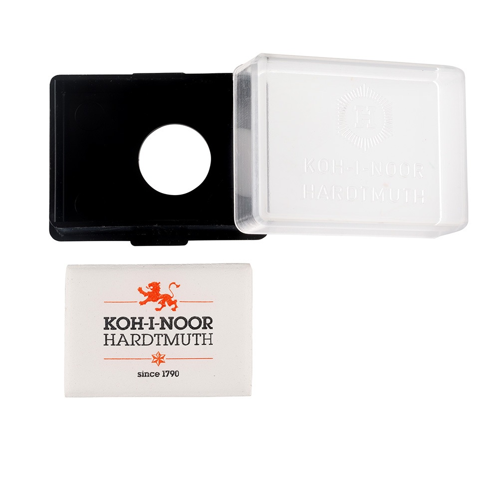 

KOH-I-NOOR Kneaded Eraser White (Plastic Case Included)