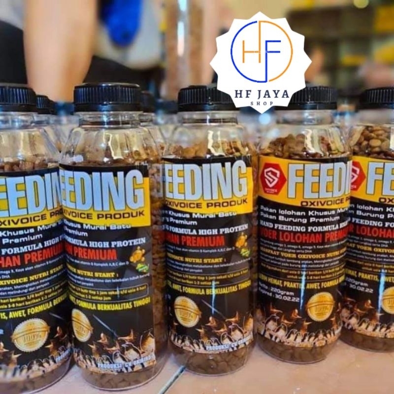 oxivoice feeding pakan lolohan khusus murai batu