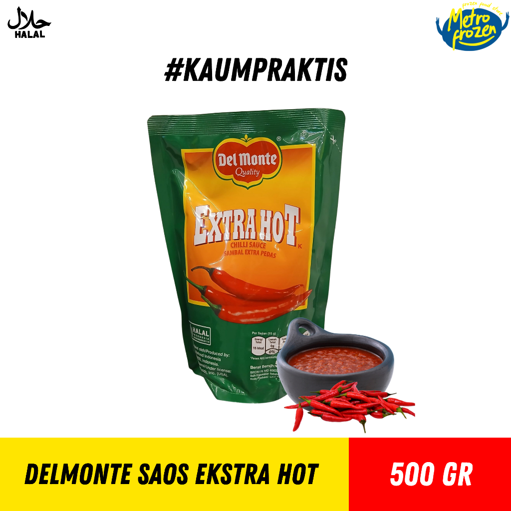 

DELMONTE Saos Extra Hot 500gr