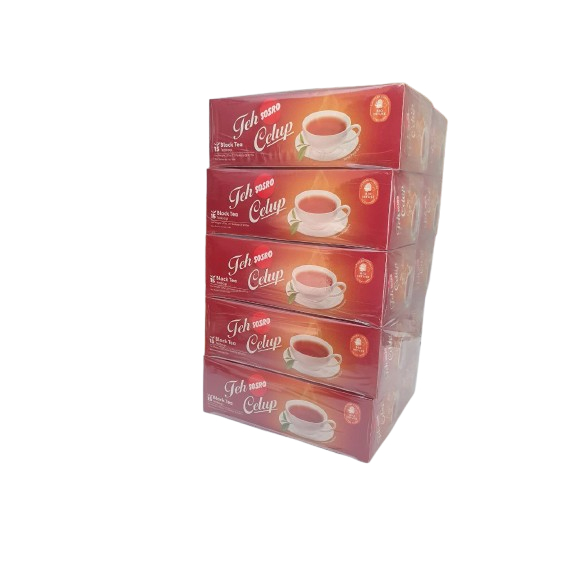 

Teh Celup Sosro 15 Teabags x 10 kotak - TBB15